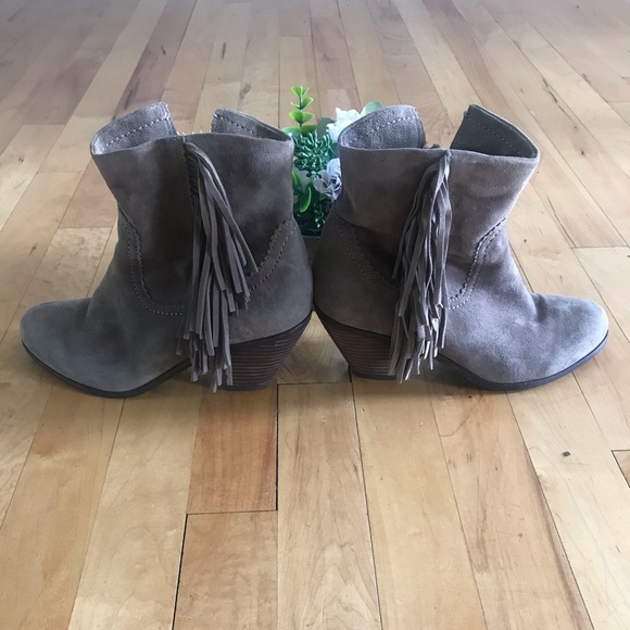 Sam Edelman Shoes - Sam Edelman Fringe Suede Booties